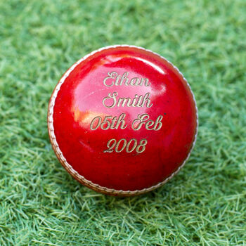 Personalised Cricket Ball, 8 of 8