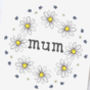 Personalised Daisy And Wild Flowers Card, thumbnail 4 of 4