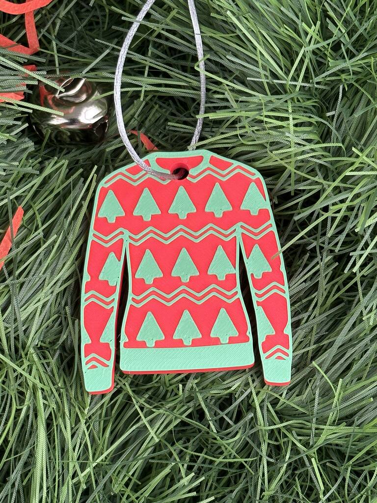 Christmas Jumper Tree Decorations By Made Happy