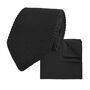 Wedding Handmade Polyester Knitted Pocket Square In Black, thumbnail 10 of 12