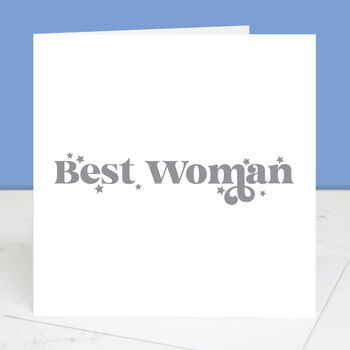 Wedding Card For Best Woman, 6 of 6