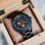 Detroit Automatic Movement Wooden Watch For Men, thumbnail 4 of 11