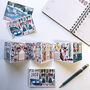 2025 Mini Concertina Desk Calendar, thumbnail 1 of 11