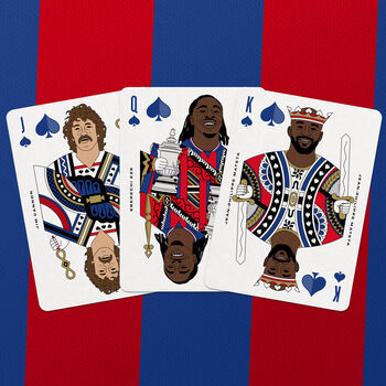 Crystal Palace Playing Cards | Gift For Football Fans, 6 of 12