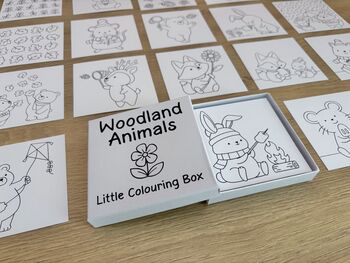 Colouring Cards, Personalised Colouring Set, 4 of 8