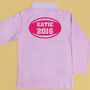 Personalised Pink Girls Rugby Shirt, thumbnail 1 of 6