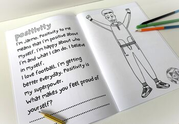 Celebrating Our Superpowers: Colouring And Affirmation Book, 8 of 10