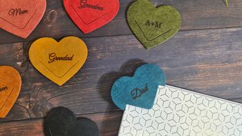 Corner Personalised Leather Bookmark Gift, 3 of 6