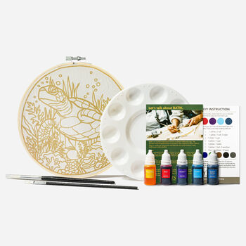 Oh My Turtle! DIY Batik Craft Kit For Beginners, 5 of 9
