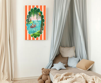 Wind In The Willows Nursery Art Print, 3 of 3