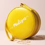 Personalised Name Mini Round Travel Jewellery Case, thumbnail 2 of 10
