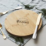 Wedding Personalised Chopping/Cheese Board, thumbnail 4 of 6
