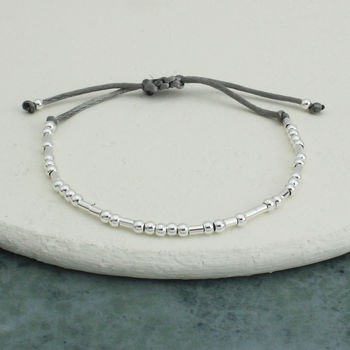 Morse Code 'Brave And Beautiful' Bracelet, 4 of 10