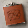 Personalised Vintage Hipflask Mens Birthday Gifts, thumbnail 3 of 12