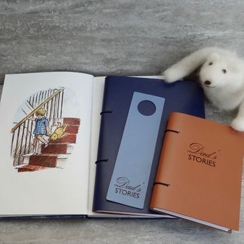 Personalised Leather Story Book Journal, 5 of 5