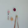 Wall Hanging Hooks Pin Style In A Set Of Four Colours, thumbnail 7 of 9