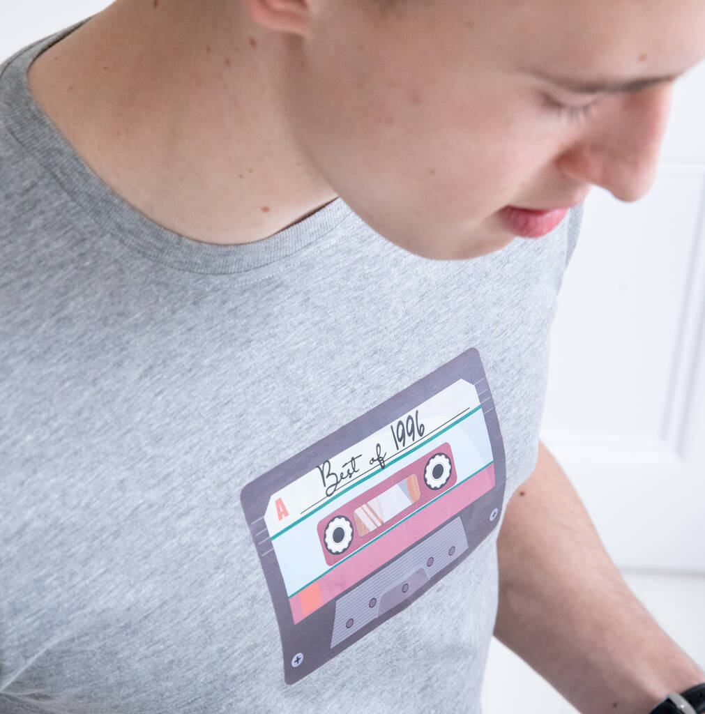 Cassette Tape Personalised T Shirt, 1 of 2