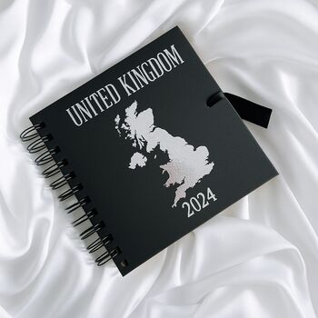 Personalised Travel Scrapbook Travel Gift Holiday Album, 11 of 12