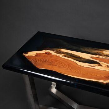 Wood And Resin Coffee Table, 6 of 8