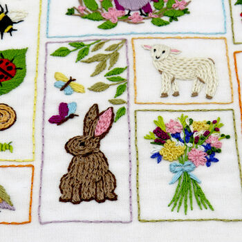 Spring Splendour Hand Embroidery Kit, 7 of 12