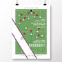 England Women Russo Lionesses Goal Poster, thumbnail 2 of 6