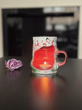 Porcelain Oil/Wax Melt Burner, 3 of 5