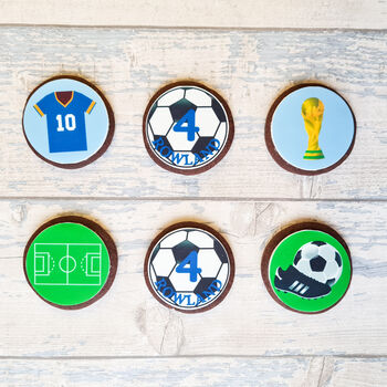 Personalised Football Cookie Gift Box, 3 of 10