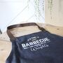 Personalised 'It's Time To Barbeque' Adult Apron, thumbnail 7 of 10