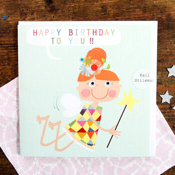 Happy Birthday Fairy Card, 4 of 5