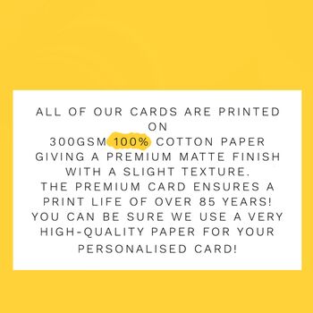 Personalised Ain't No Grater Brother Card, 2 of 2