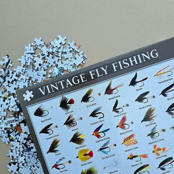 Vintage Fly Fishing 1000 Piece Jigsaw, 5 of 5
