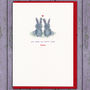 Bunny Anniversary Or Pick Your Favourite Wording Card, thumbnail 1 of 12