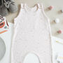 Fawn Nature Inspired Unisex Baby Romper, thumbnail 1 of 5