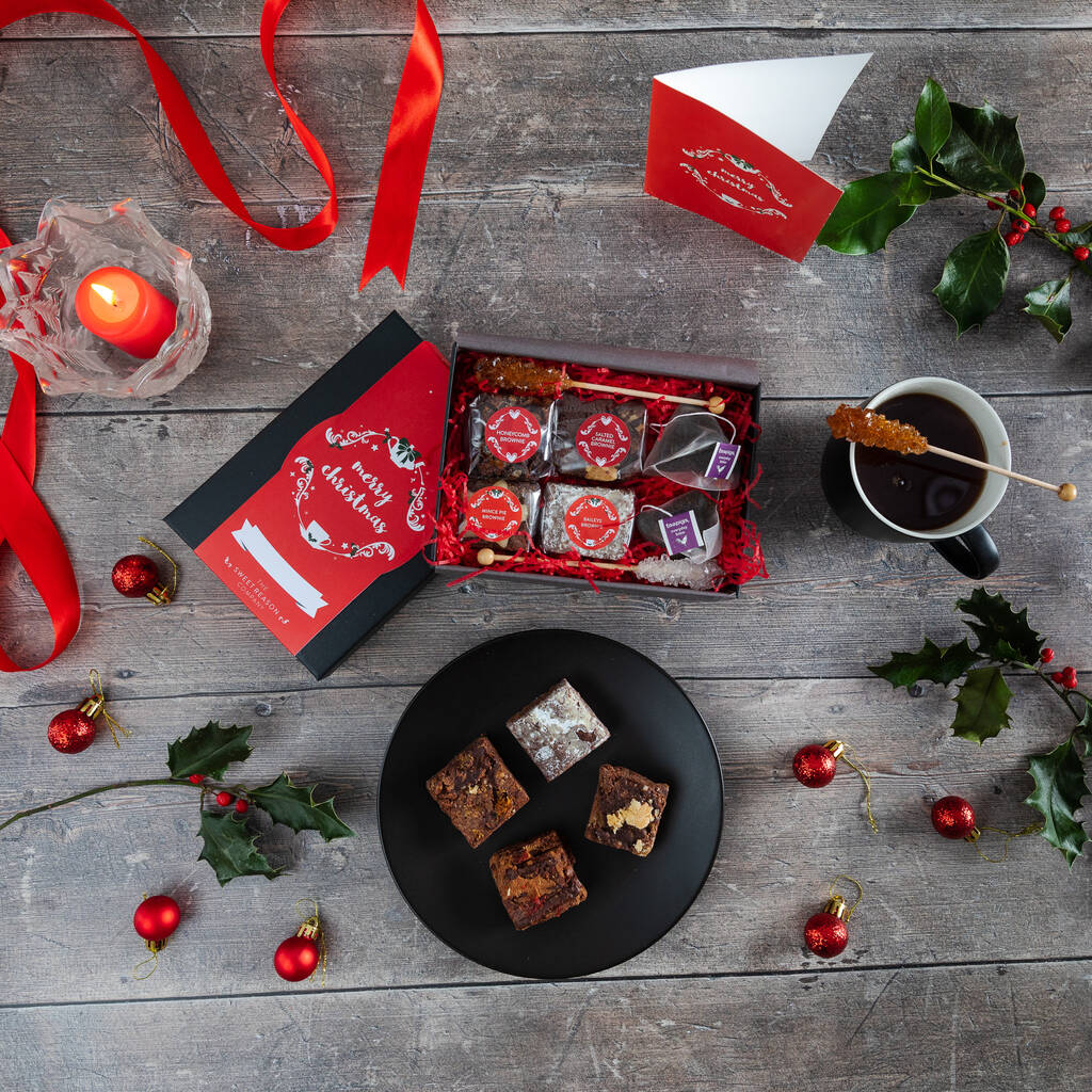 Christmas Gluten Free Afternoon Tea For Two Gift Box, 1 of 4