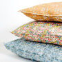 Pillowcase Made With Liberty Fabric 'Capel', thumbnail 3 of 12