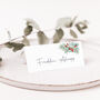 Festive Wedding Guest Place Cards, thumbnail 1 of 6