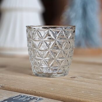 Clear Ridge Glass Tea Light Holder, 2 of 4