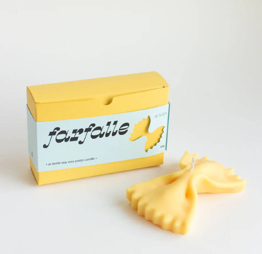 Farfalle Pasta Candle, 1 of 2