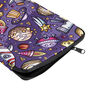 Space Themed Snugbook Water Resistant Book Pouch Purple, thumbnail 3 of 6