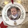 First Christmas As Grandparents Photo Decoration, thumbnail 1 of 4