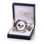 Woodford Tri Dial Personalised Pocket Watch, thumbnail 4 of 4