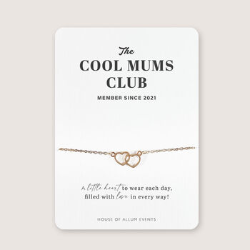 Mothers Day Personalised Jewellery Gift Cool Mums Club, 3 of 5