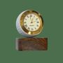 Golf Ball Clock With Personalised Wood Plinth, thumbnail 11 of 12