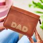 Dad Leather Playing Card Holder With Cards, thumbnail 2 of 5