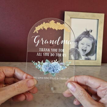 Personalised Everlasting Birthday Card For Grandma, 2 of 6