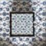 Set Of Six Coasters With Case, Indian Print, thumbnail 1 of 12