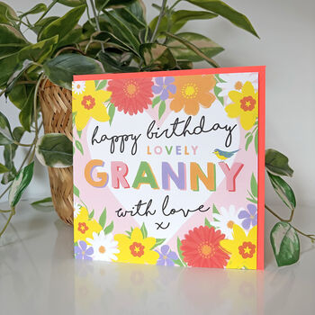 Celebration Birthday Granny Card, 2 of 2