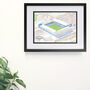 Everton Fc Goodison Park Stadium Fine Art Print, thumbnail 1 of 3