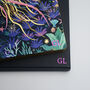 Personalised Monogram Jellyfish A5 Journal Notebook, thumbnail 3 of 8