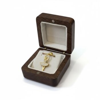 Personalised 18ct Gold Plated Ballerina Necklace, 7 of 12